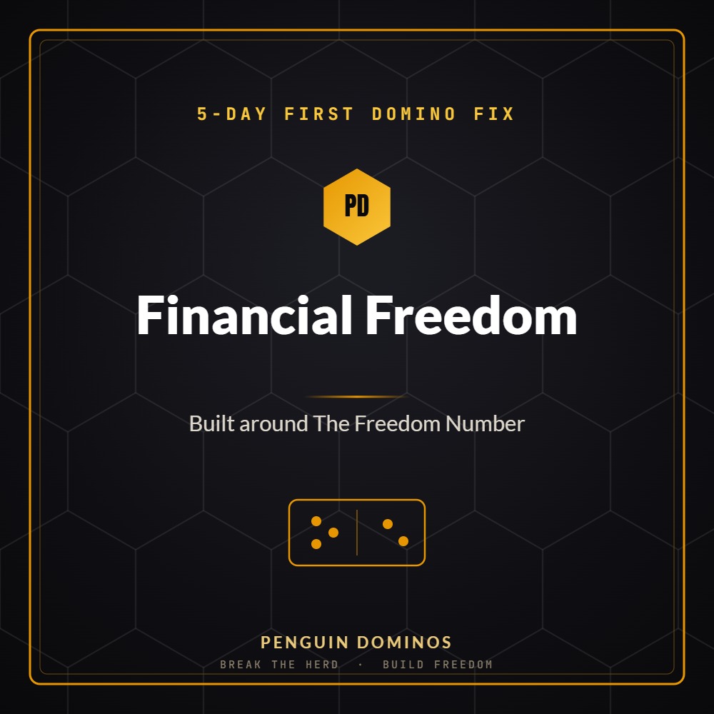 Financial Freedom — Penguin Dominos